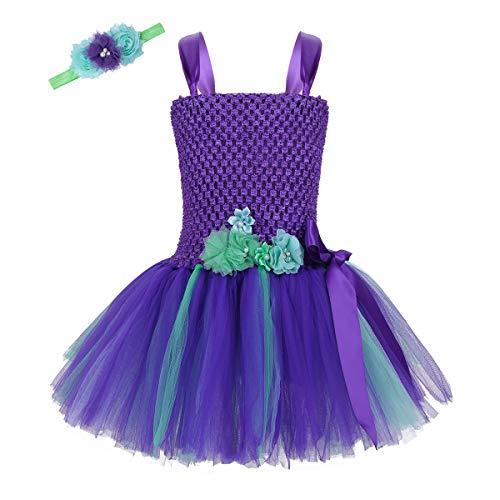 Robe tutu violette pop