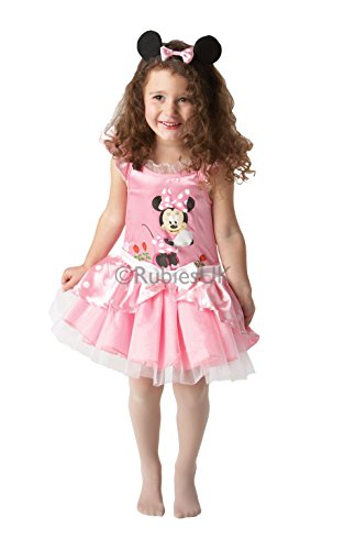 Robe de Carnaval Minnie Mouse rose à tutu