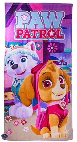 Serviette de plage maxi Paw Patrol pour fillette