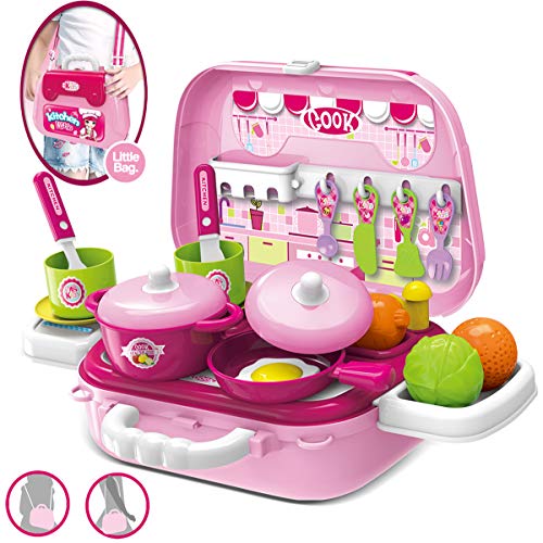 Jeu de cuisine fille portable