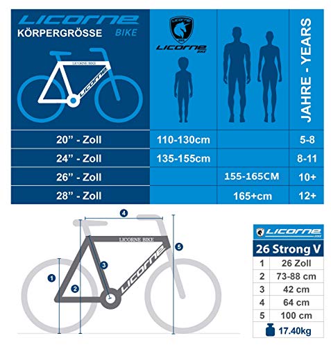 vélo VTT gris et rose en acier  pour fille taille 26 pouces, poids 17,4 kilos, Licorne Bike